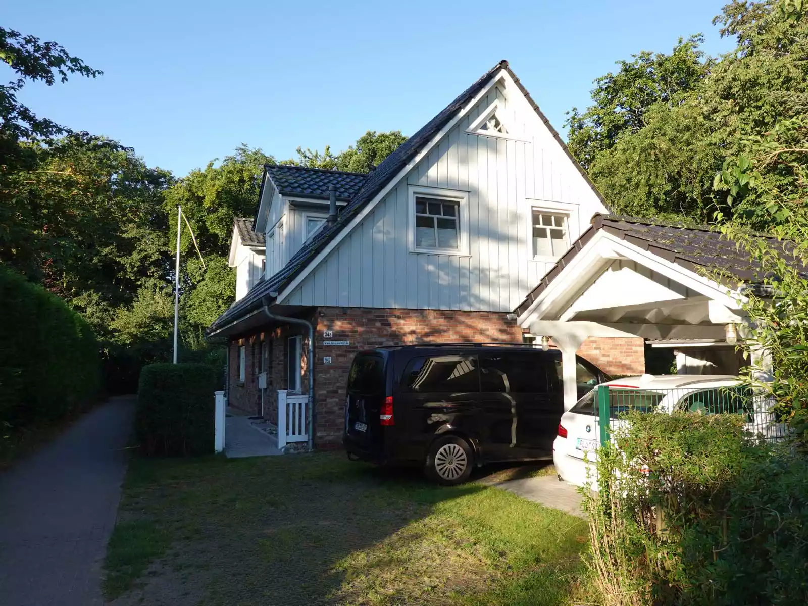 Huus Starklef mit Carport und Garten in Wyk auf Föhr